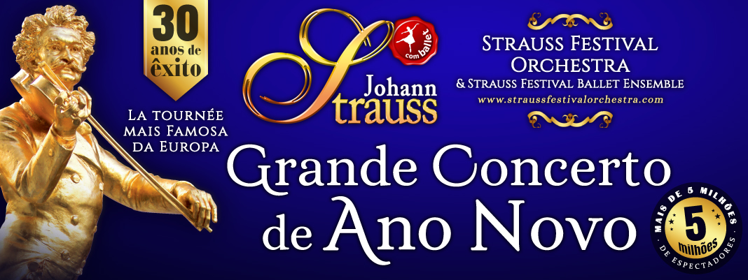 JOHANN STRAUSS - Grande Concerto de Ano Novo