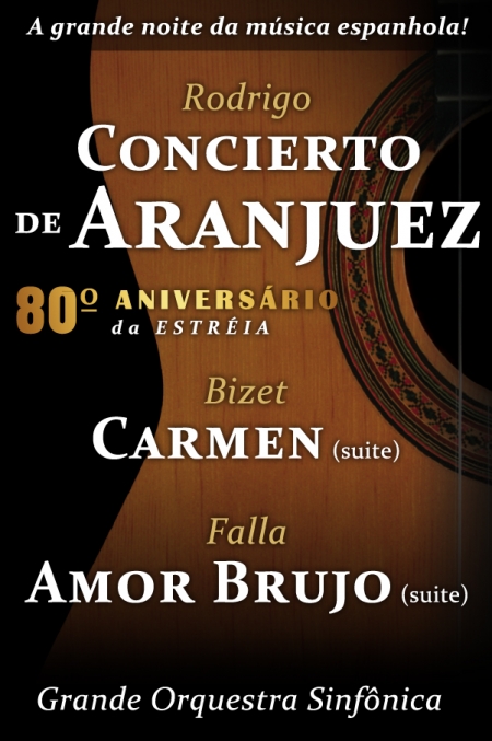 CONCIERTO DE ARANJUEZ, Rodrigo</br> Grande Orquestra Sinfônica