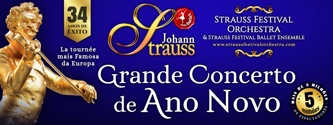 JOHANN STRAUSS - Grande Concerto de Ano Novo